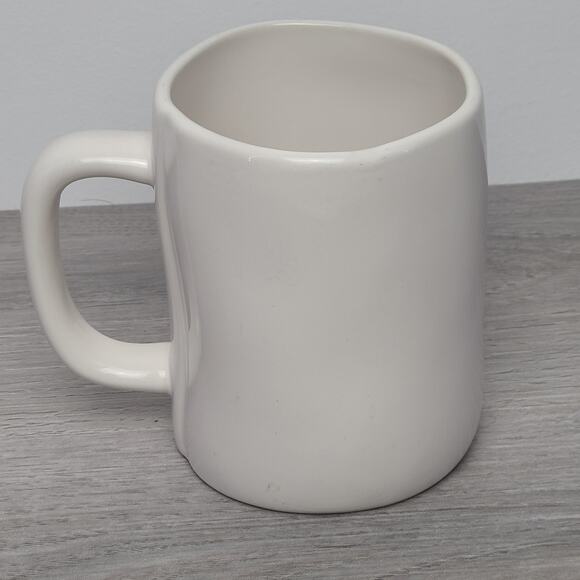 Rae Dunn Magenta Artisan White Ceramic Mug Matcha Latte - Picture 2 of 7